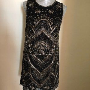 NWT ALICE + OLIVIA Clyde Embellished Mini Dress